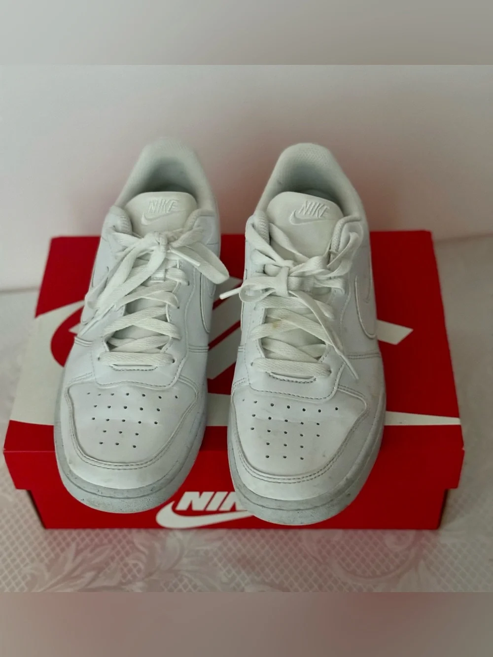 Nike Court Borough Low-Top Recraft Sneakers 7Y